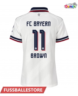 Günstige Bayern Munich Nathaniel Brown #11 Auswärtstrikot Damen 2026-27 Kurzarm
